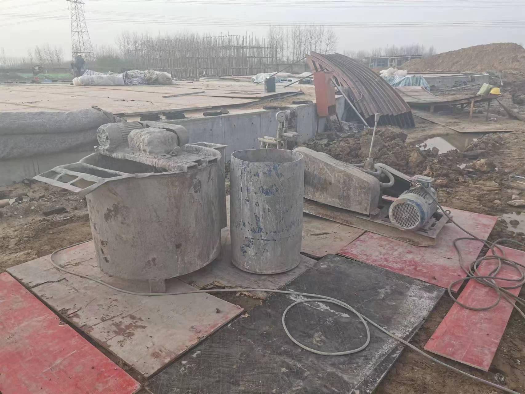 沙嘴街道回填土注浆