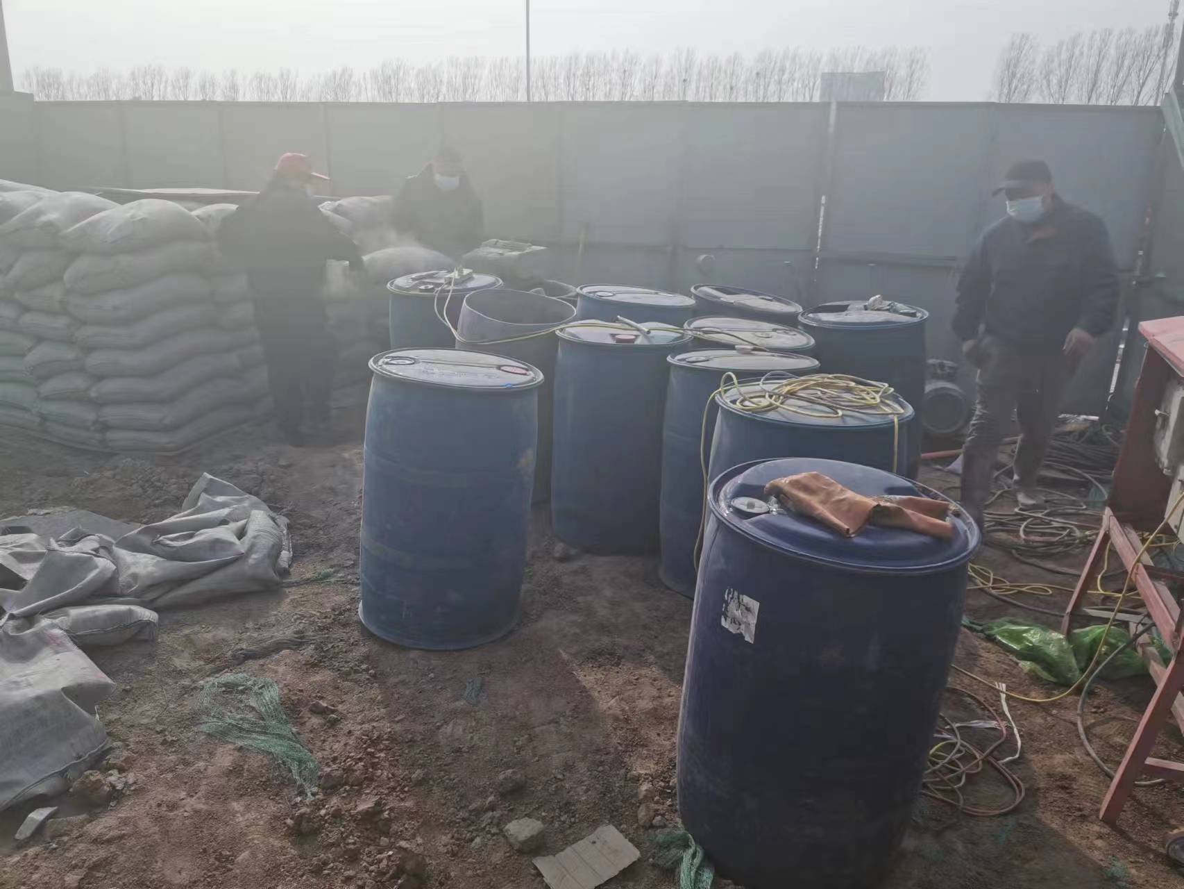 沙嘴街道水泥注浆